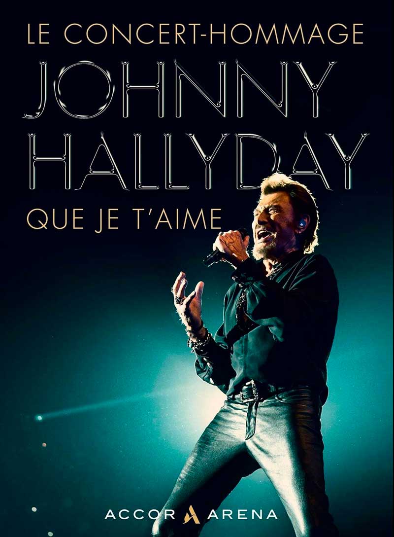Johnny Hallyday tribute concert at Accord Arena