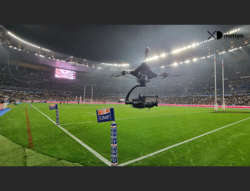 X fly 3D AR for Rugby France / New Zealand