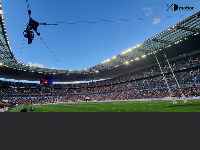 X fly 3D Augmented-Reality mechanical tracking - 6 nations february 2023