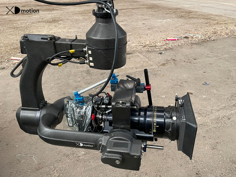Venice 2 Rialto with Panavision 48-550mm Anamorphic lens mounted on our Ucrane Arm Dynamic/Mini Flight Head 3