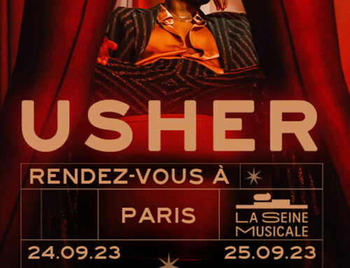 Usher concert in Paris