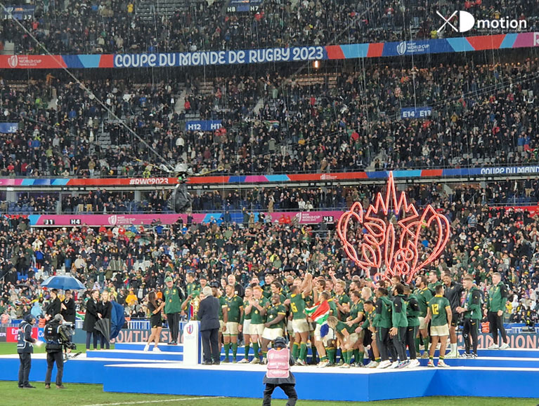x fly 3d cablecam Rugby World Cup 2023